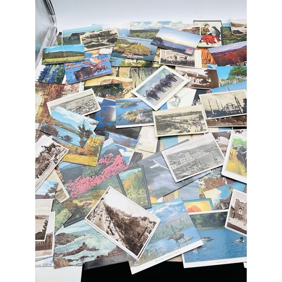 Vintage Postcards Europe - Etsy Lot Of over 150 Vintage Post Cards 60s 70s 80s 90s Variety US Europe Locations